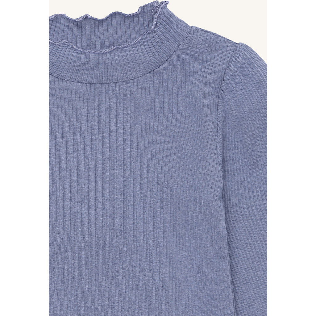 Hust & Claire HCAmma Solid T-shirt L/S 3054 Atmosphere