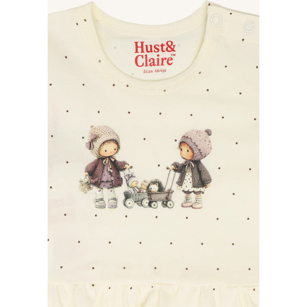 Hust & Claire HCAnna Trolly T-shirt L/S 3290 Off White