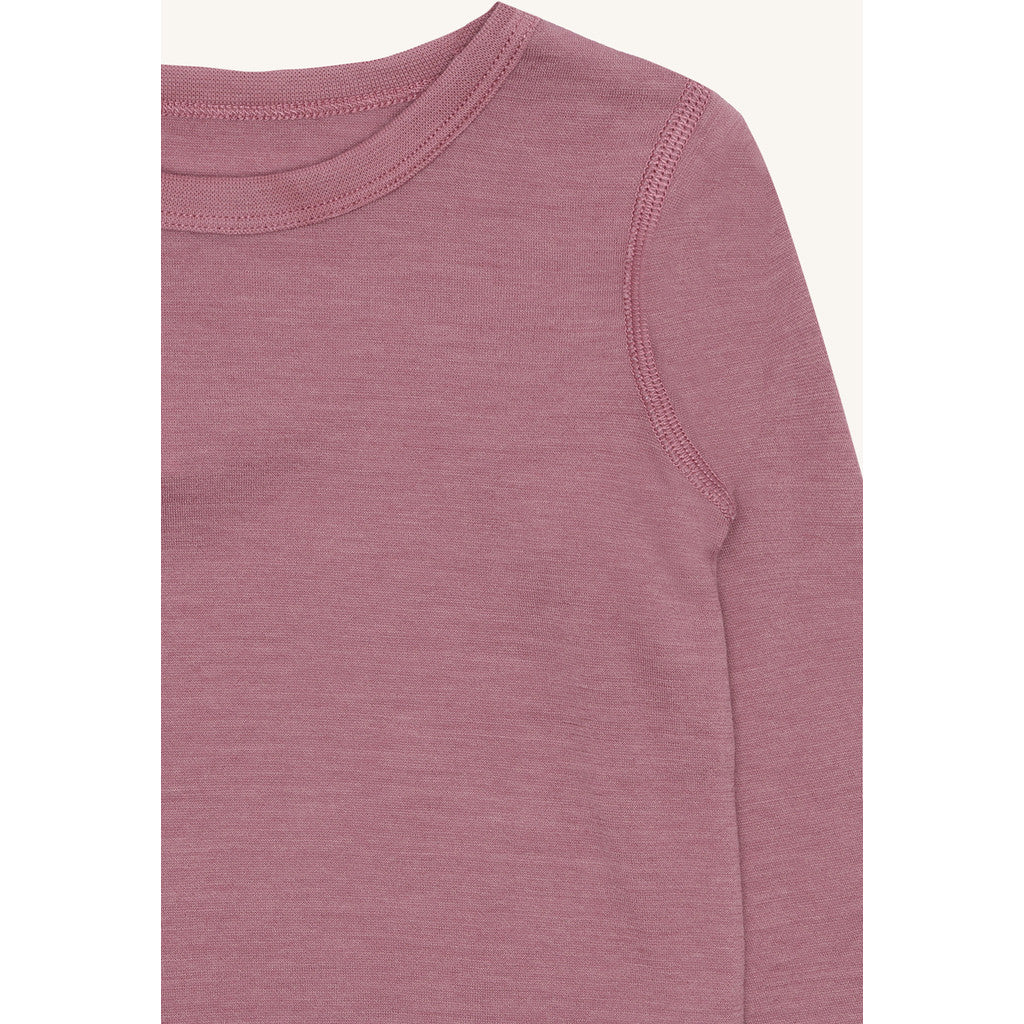 Hust & Claire HCAwo Solid T-shirt L/S 3863 Pale Mauve