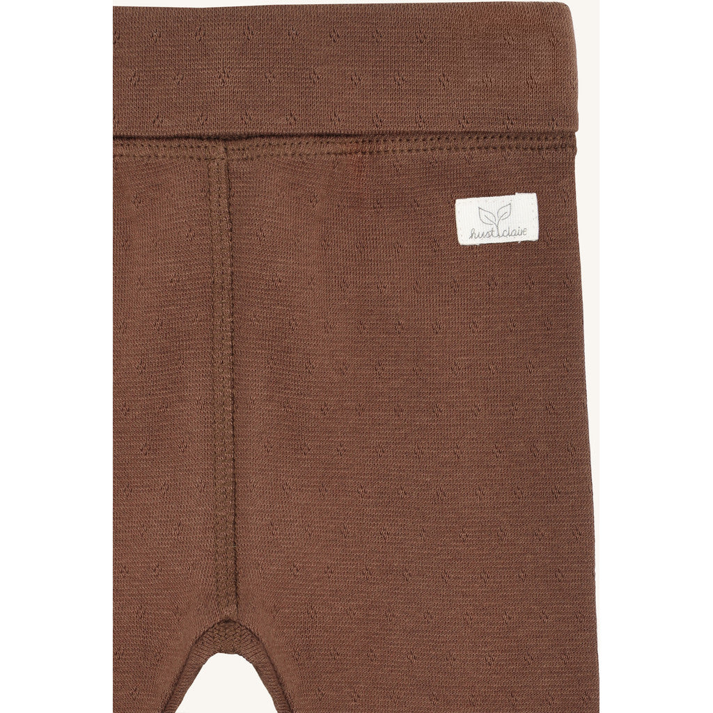 Hust & Claire HCLuca Pointelle Trousers 4561 Bison