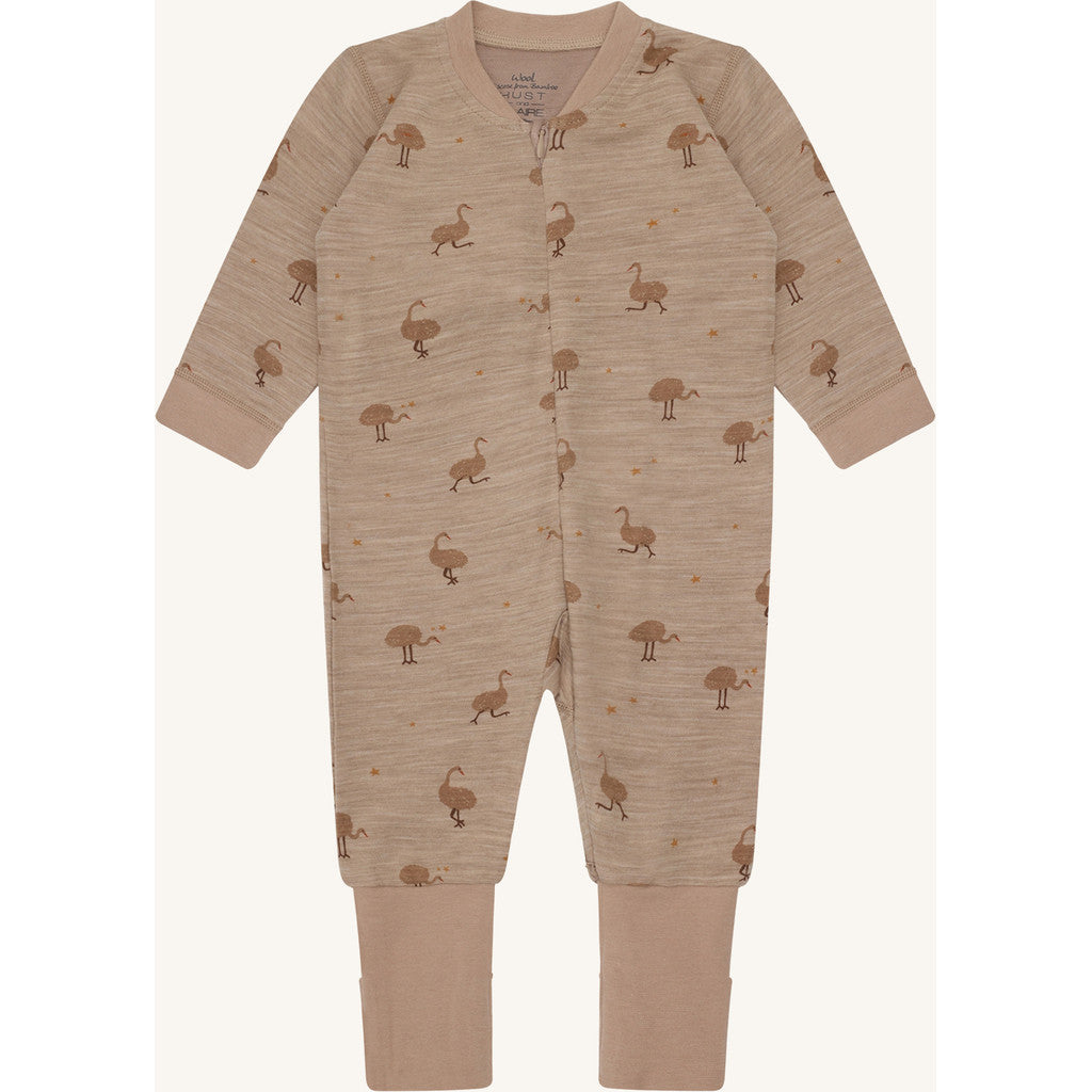 Hust & Claire HCManu Zip Ostrich Night Suit 3554 Biscuit
