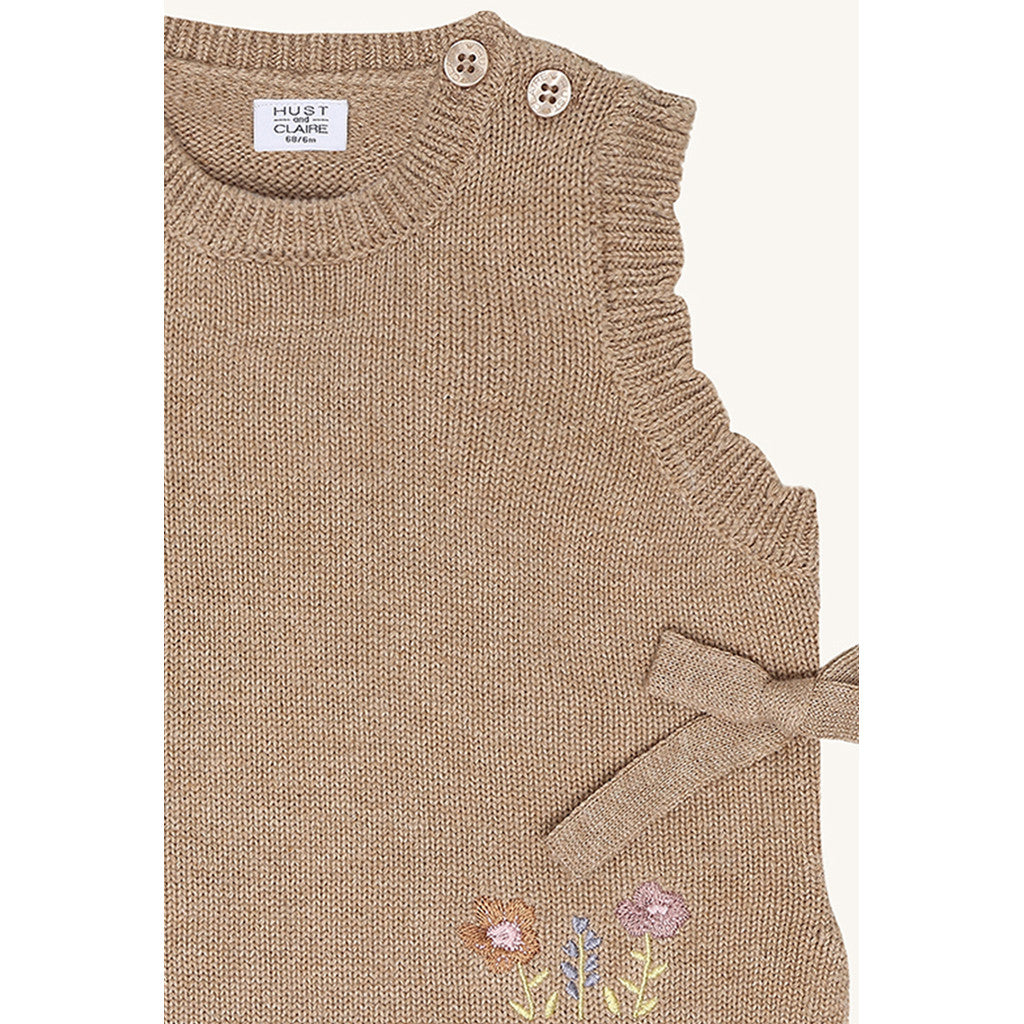 Hust & Claire HCNadina Garden Knitwear 3554 Biscuit