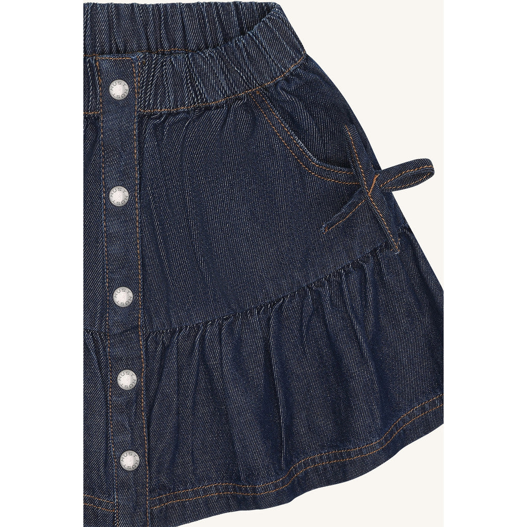 Hust & Claire HCNanna Denim Skirts 86 Dark Blue Denim