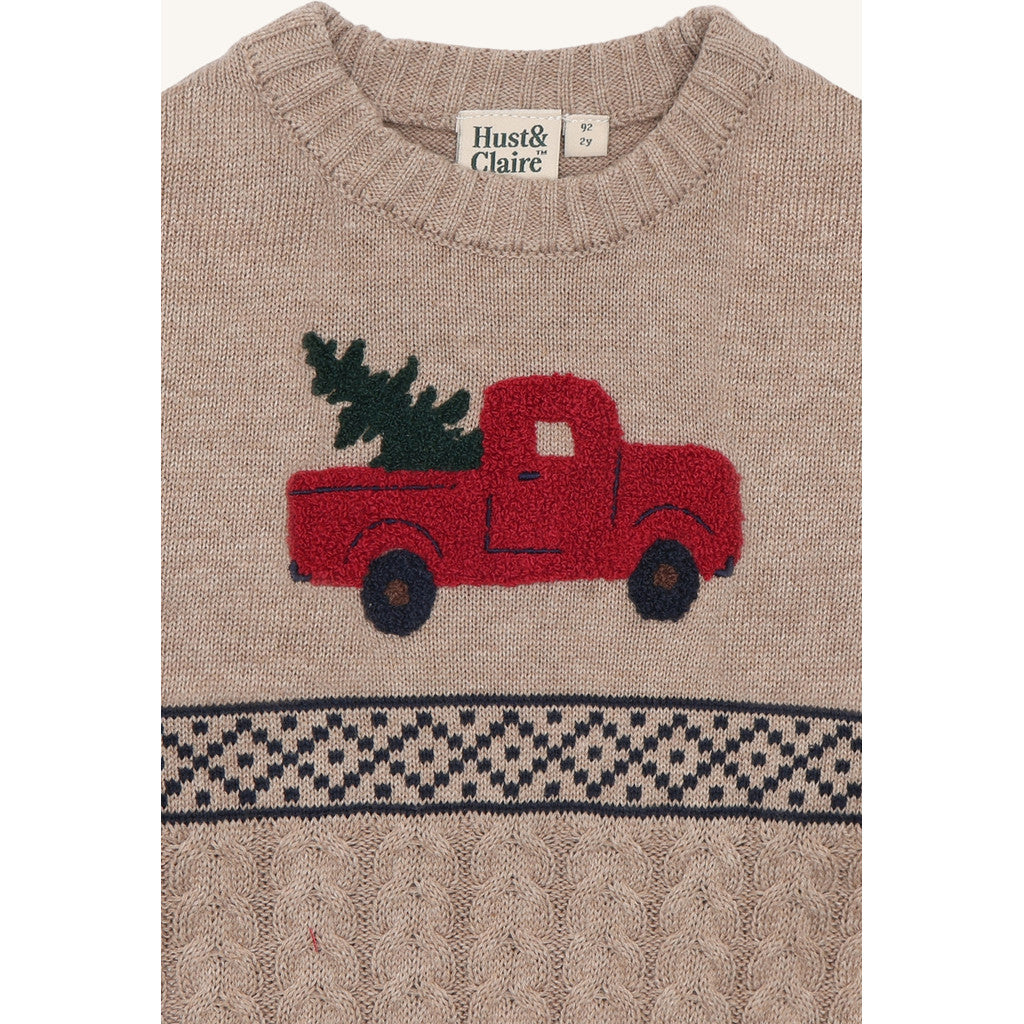 Hust & Claire HCPelle Pullover 3554 Biscuit