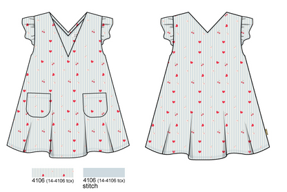 HCKaroline Stripes - Color 4106