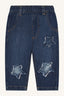 Dark blue denim