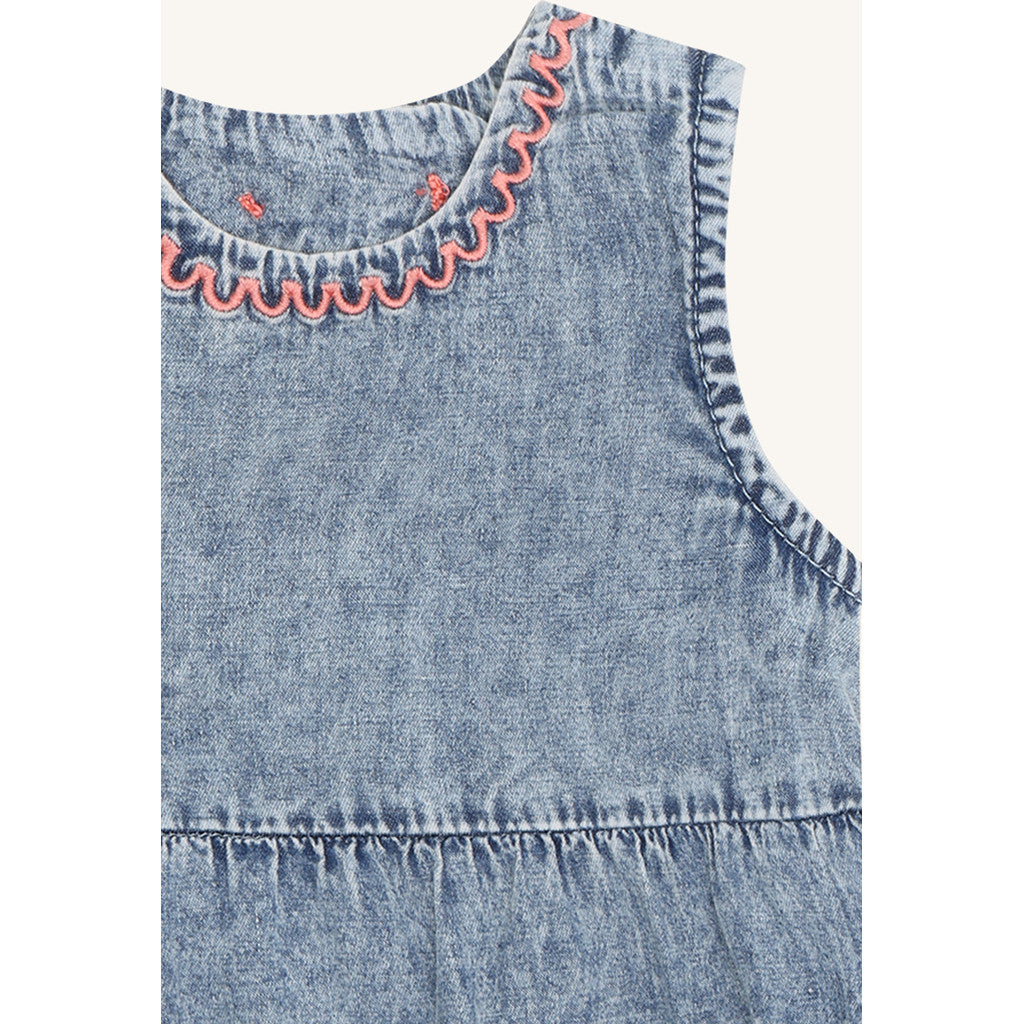 Hust & Claire Dress HCKatinka Denim Dresses 33 Blue Denim