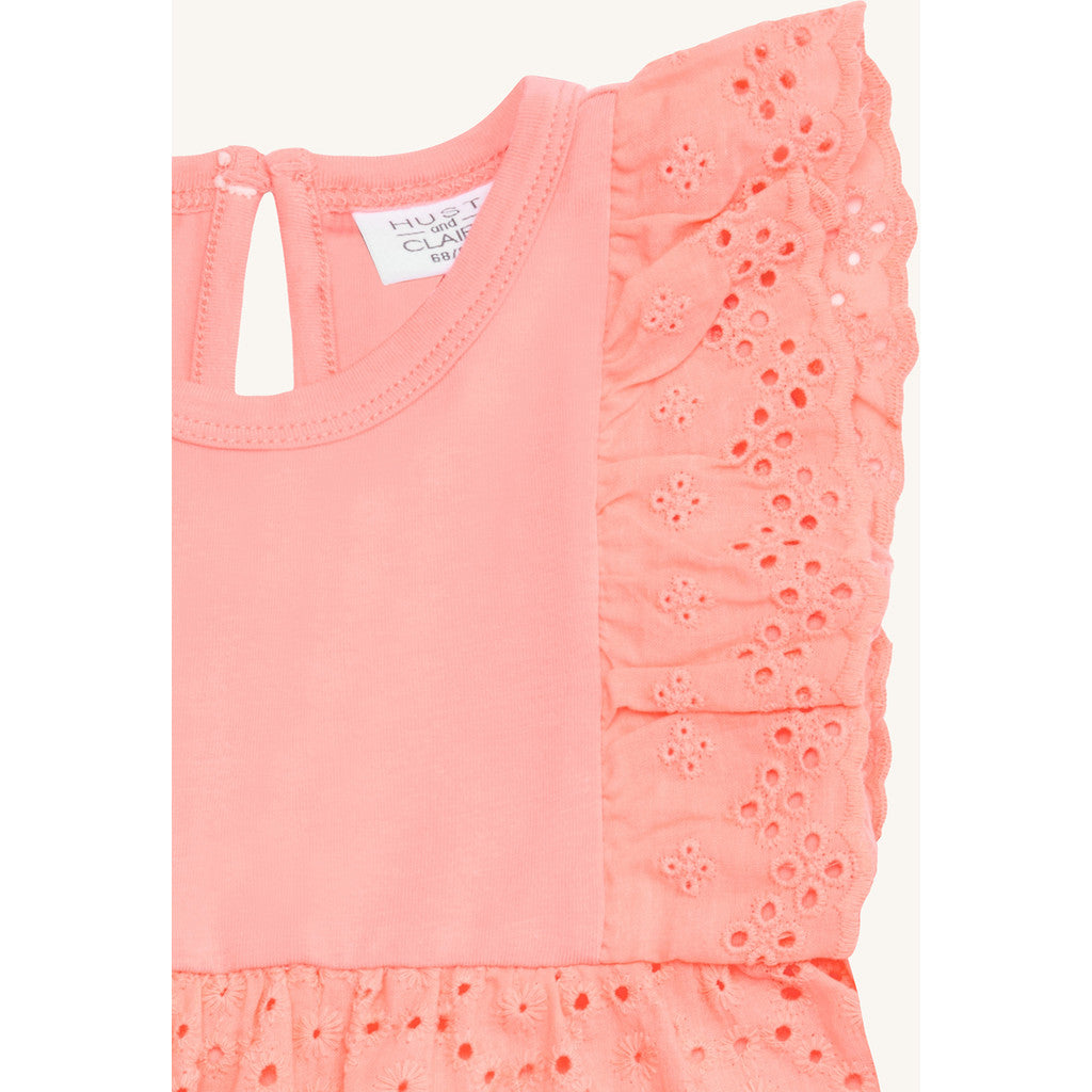 Hust & Claire Dress HCKristi Embroidery Anglaise Dresses 4314 Blushing