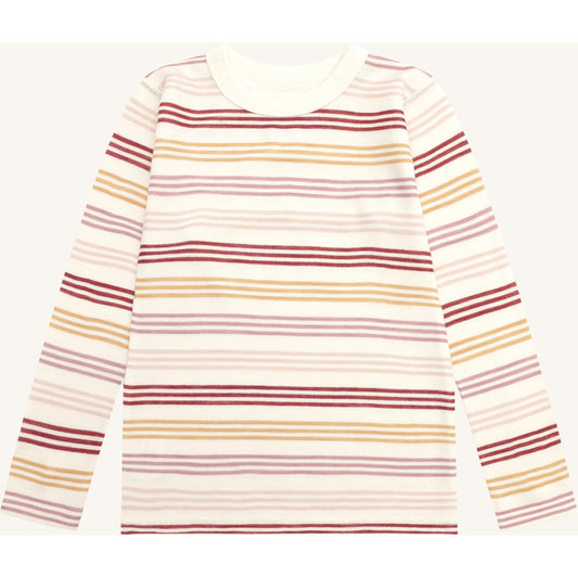 Hust & Claire HCAbba 3 Stripes T-shirt L/S 3290 Off White