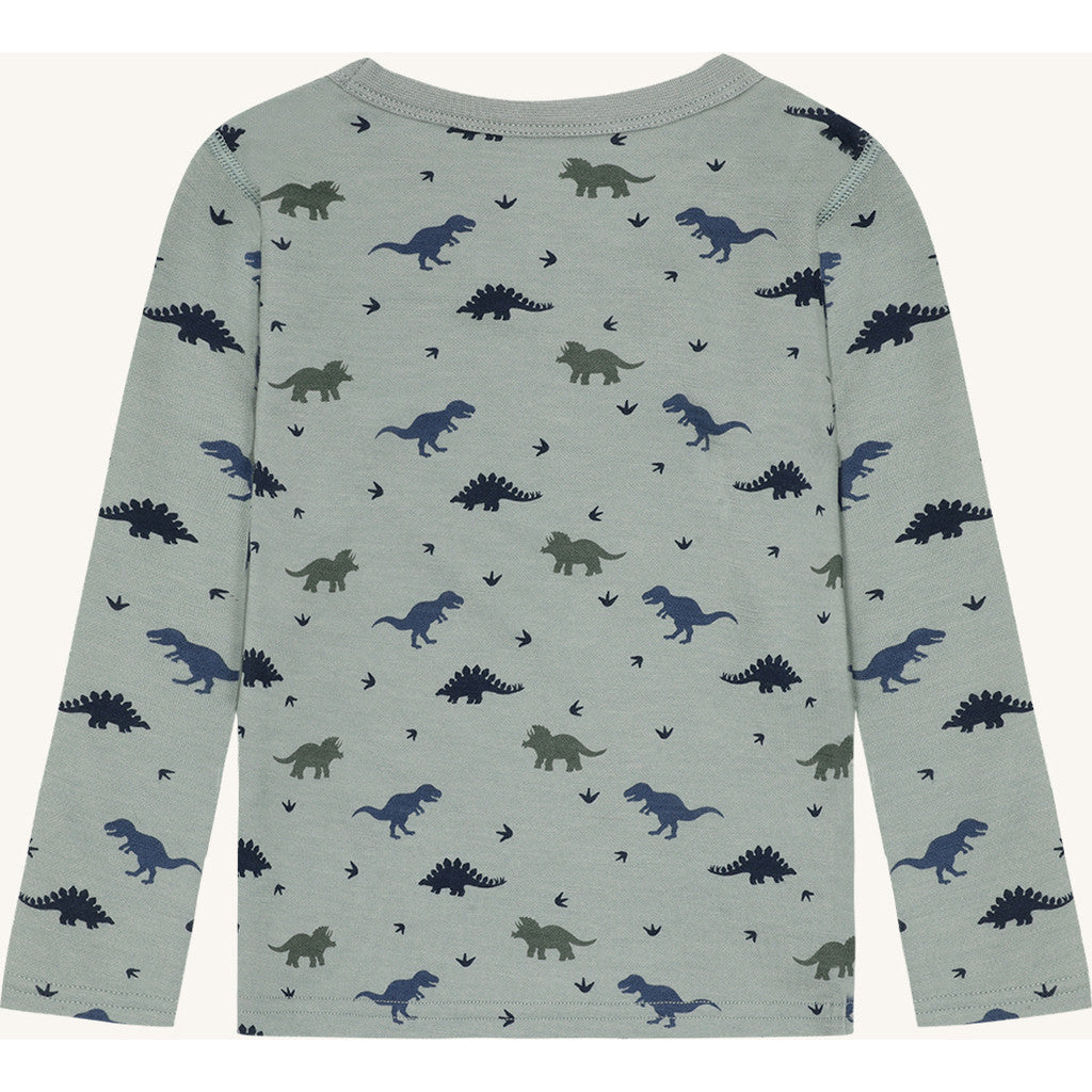 Hust & Claire HCAbba Dino T-shirt L/S 3416 Slate Green