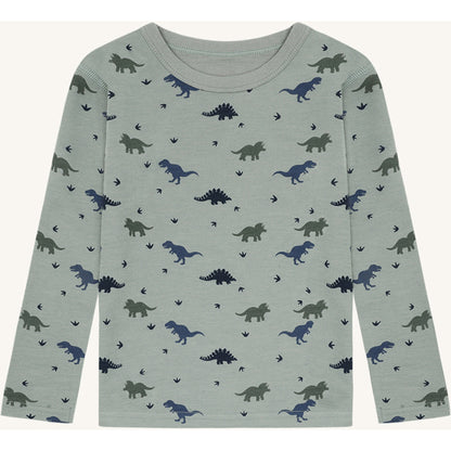 Hust & Claire HCAbba Dino T-shirt L/S 3416 Slate Green