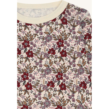 Hust & Claire HCAbba Flor T-shirt L/S 3290 Off White