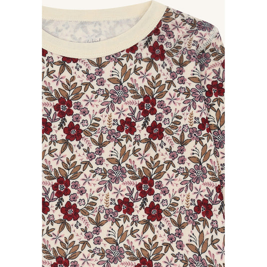 Hust & Claire HCAbba Flor T-shirt L/S 3290 Off White