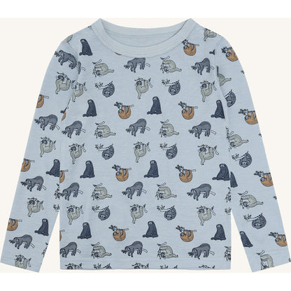 Hust & Claire HCAbba Lazy T-shirt L/S 4117 Baby Blue