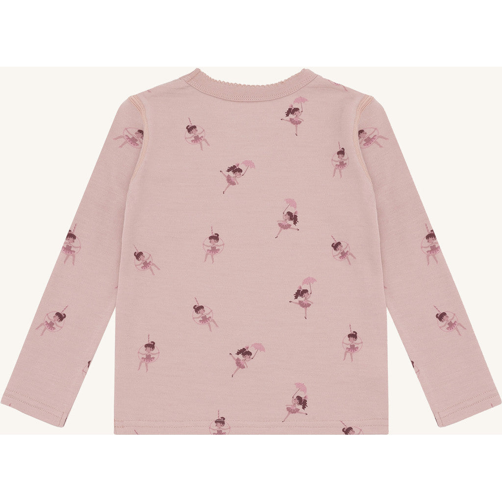 Hust & Claire HCAbba Line dancer T-shirt L/S 3735 Adobe Rose