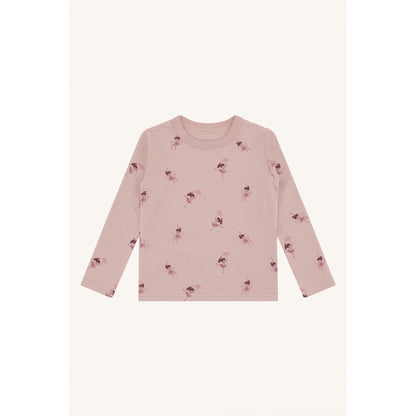 Hust & Claire HCAbba Line dancer T-shirt L/S 3735 Adobe Rose