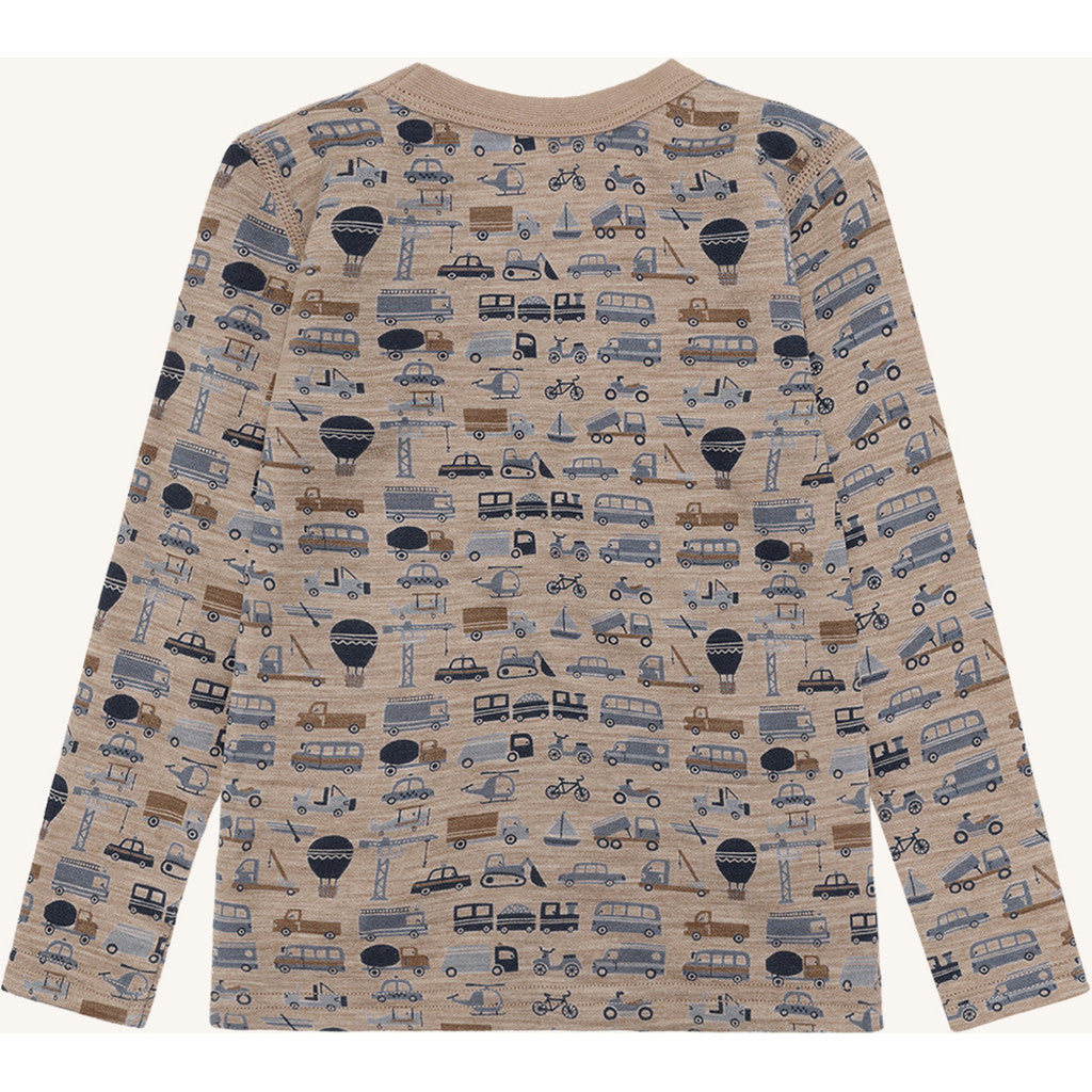 Hust & Claire HCAbba Work T-shirt L/S 3554 Biscuit
