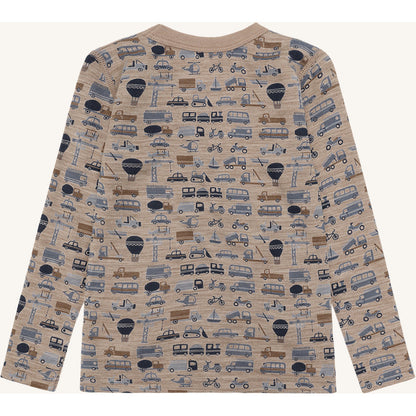 Hust & Claire HCAbba Work T-shirt L/S 3554 Biscuit