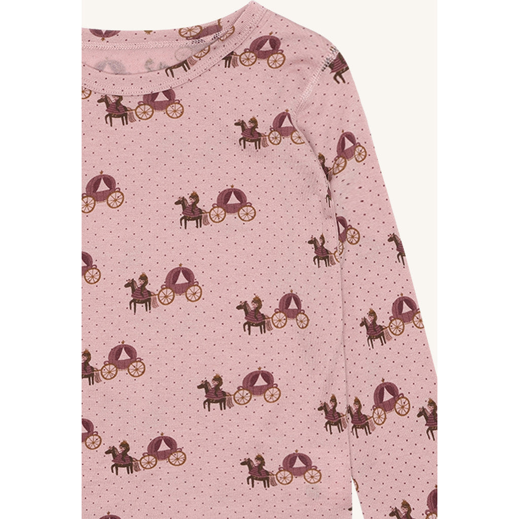 Hust & Claire HCAcel Caret T-shirt L/S 3735 Adobe Rose
