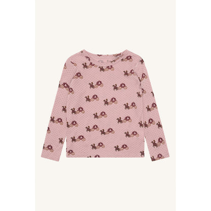Hust & Claire HCAcel Caret T-shirt L/S 3735 Adobe Rose