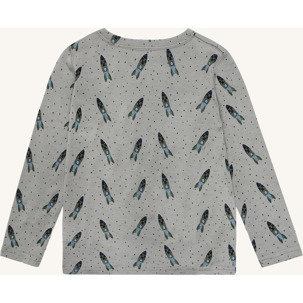 Hust & Claire HCAcel Rocket T-shirt L/S 4440 Forest Fog