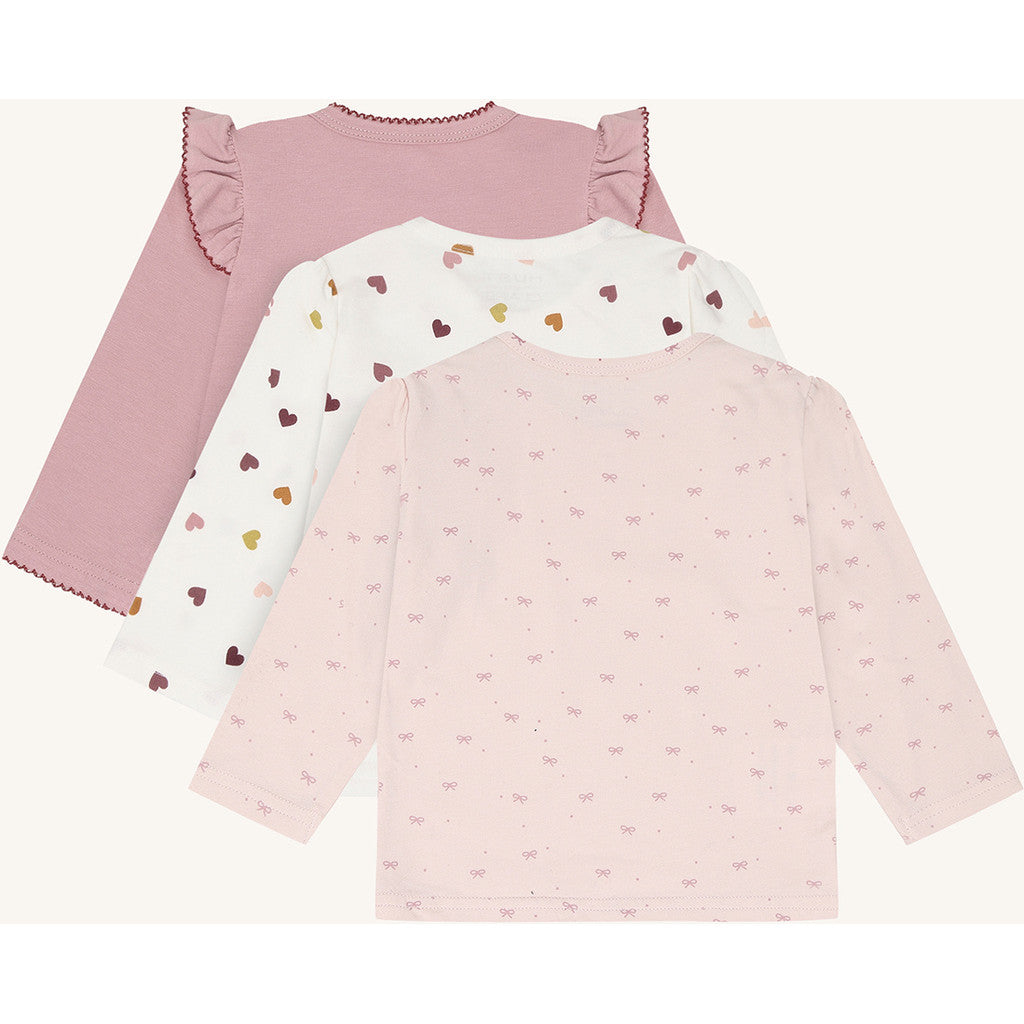 Hust & Claire HCAlda Bow T-shirt L/S 3336 Hushed Pink