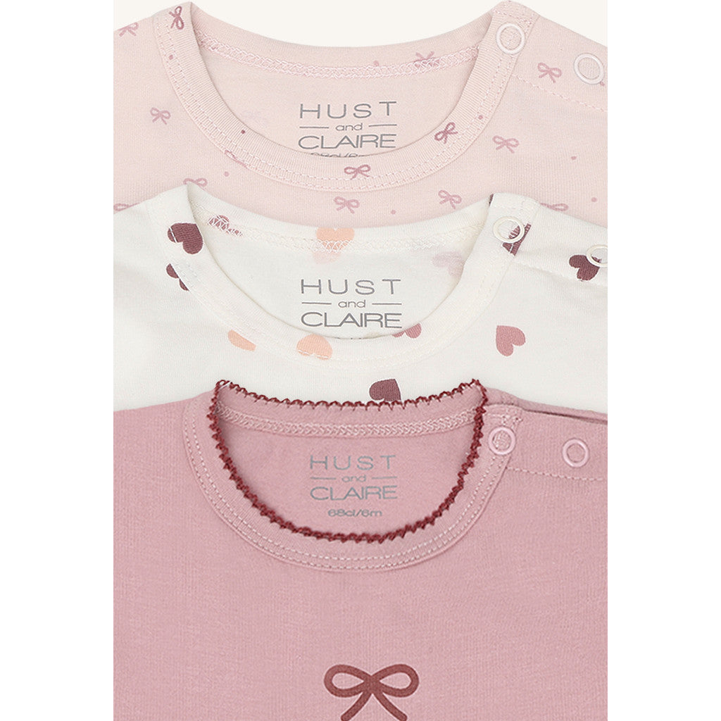 Hust & Claire HCAlda Bow T-shirt L/S 3336 Hushed Pink