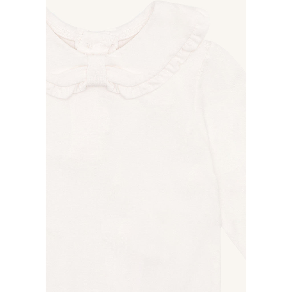 Hust & Claire HCAlma Big Collar T-shirt L/S 3260 Sugar