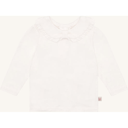 Hust & Claire HCAlma Big Collar T-shirt L/S 3260 Sugar