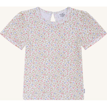 Hust & Claire HCAlma Blooming T-shirt S/S 3246 White