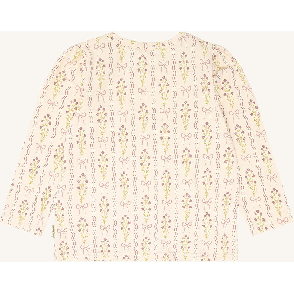 Hust & Claire HCAlma Boquet T-shirt L/S 3291 Vanilla