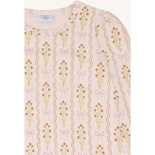 Hust & Claire HCAlma Boquet T-shirt L/S 3336 Hushed Pink