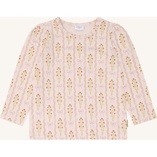 Hust & Claire HCAlma Boquet T-shirt L/S 3336 Hushed Pink