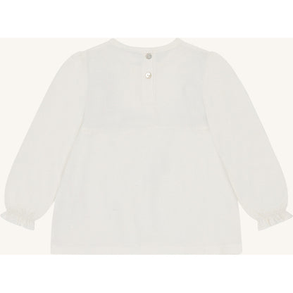 Hust & Claire HCAlma Dot structure T-shirt L/S 3260 Sugar