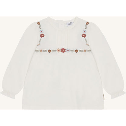 Hust & Claire HCAlma Dot structure T-shirt L/S 3260 Sugar