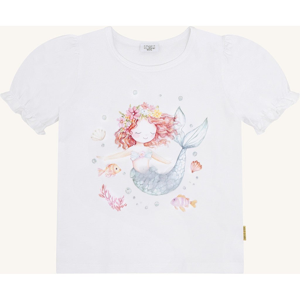 Hust & Claire HCAlma Mermaid T-shirt S/S 3246 White