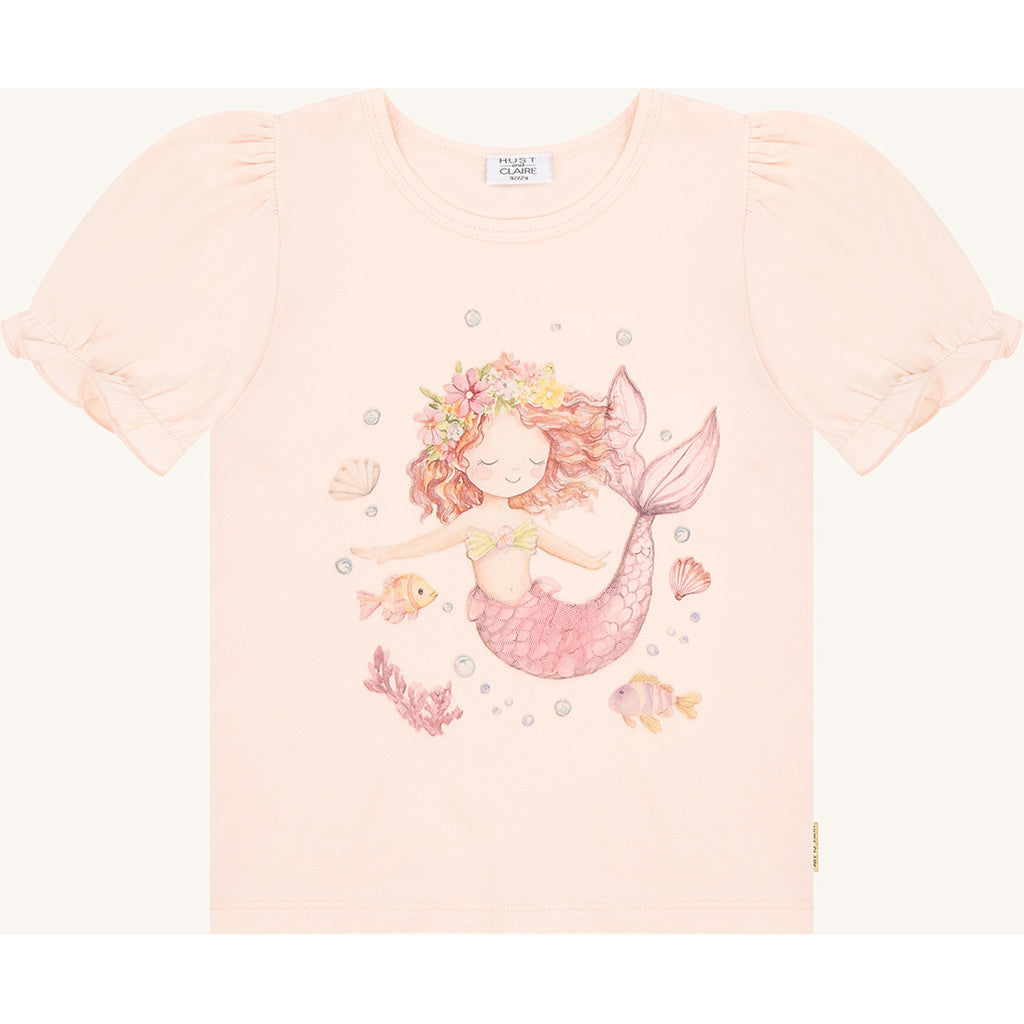 Hust & Claire HCAlma Mermaid T-shirt S/S 3763 Quartz