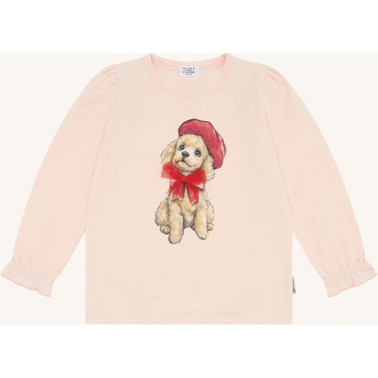 Hust & Claire HCAlma Poodle T-shirt L/S 3763 Quartz