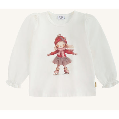 Hust & Claire HCAlma Skating T-shirt L/S 3260 Sugar