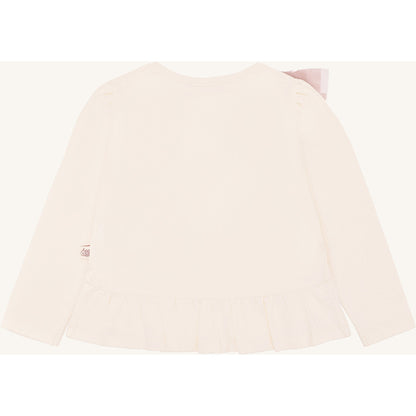 Hust & Claire HCAlma Swan T-shirt L/S 3290 Off White
