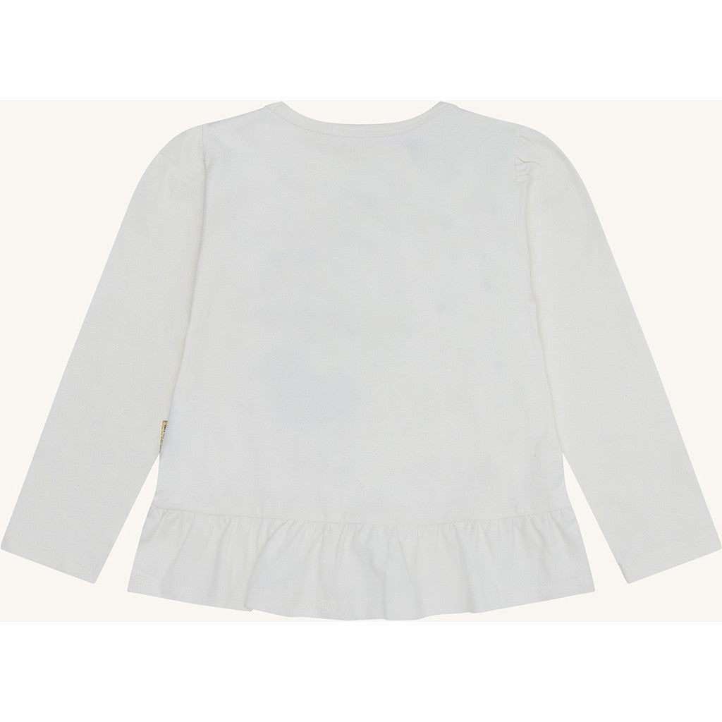 Hust & Claire HCAlma heart letter T-shirt L/S 3260 Sugar