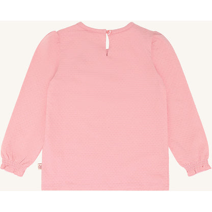 Hust & Claire HCAlma solid T-shirt L/S 3334 Pink Icing