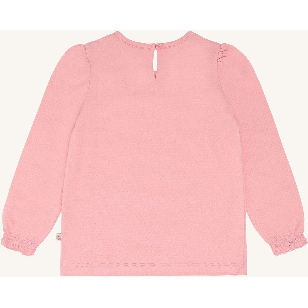Hust & Claire HCAlma solid T-shirt L/S 3334 Pink Icing