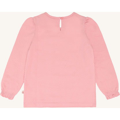 Hust & Claire HCAlma solid T-shirt L/S 3334 Pink Icing