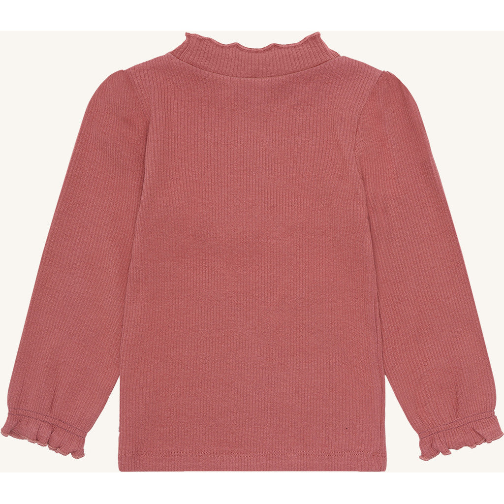 Hust & Claire HCAmma Solid T-shirt L/S 3392 Dry Rose