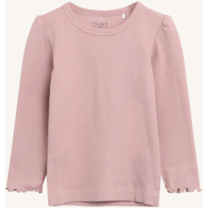 Hust & Claire HCAndia Rib T-shirt L/S 3366 Dusty Rose