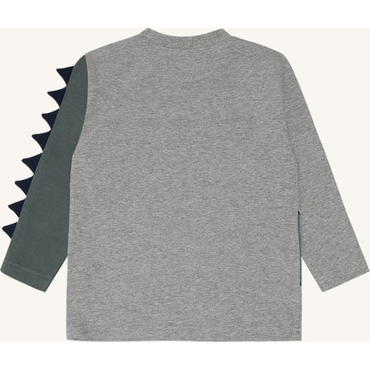 Hust & Claire HCAnton Dino T-shirt L/S 1206 Grey Melange