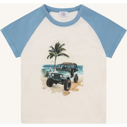 Hust & Claire HCAnton Jeep T-shirt S/S 3098 Glacier