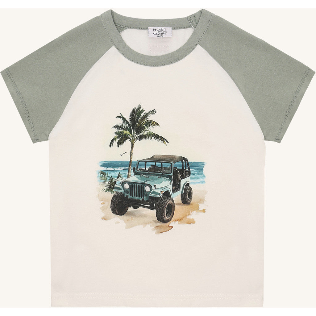 Hust & Claire HCAnton Jeep T-shirt S/S 3905 Iceberg