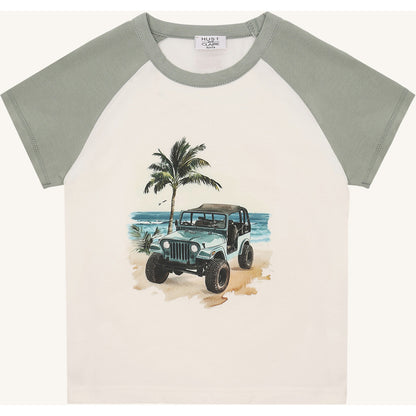 Hust & Claire HCAnton Jeep T-shirt S/S 3905 Iceberg